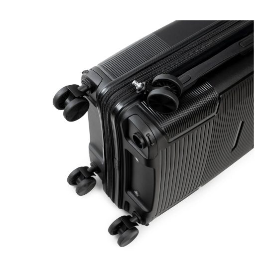 Βαλίτσα καμπίνας με αποσπόμενα ροδάκια Cardinal 4006 Black - Image 4