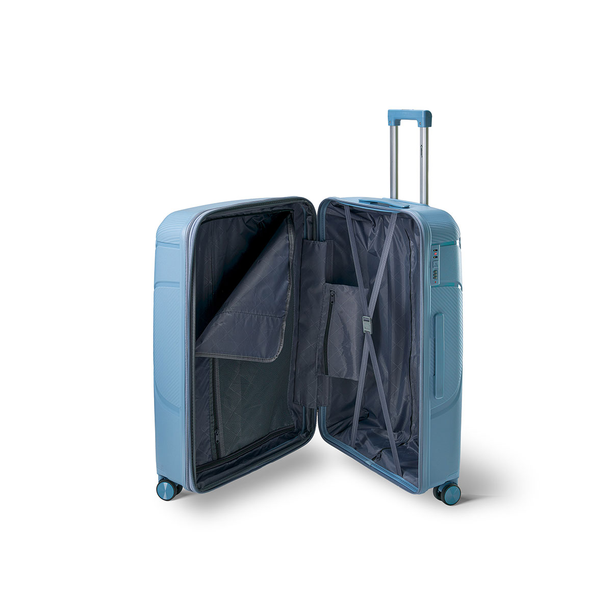 Βαλίτσα μεγάλη Xplorer 1077-28 Blue - Image 3