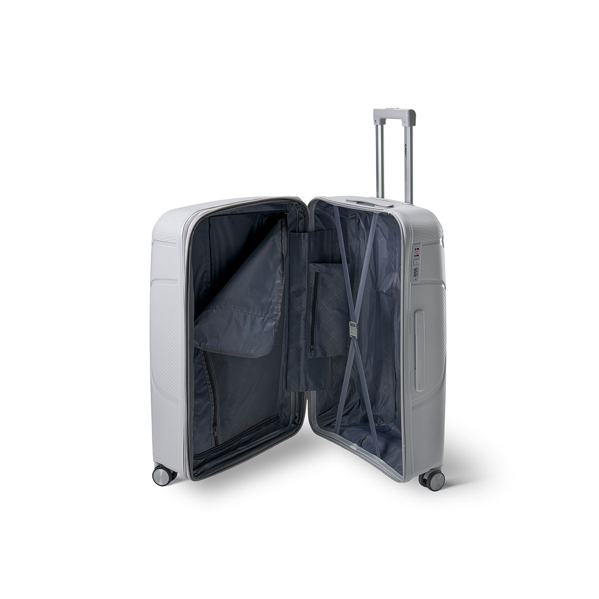 Βαλίτσα μεγάλη Xplorer 1077-28 Grey - Image 2